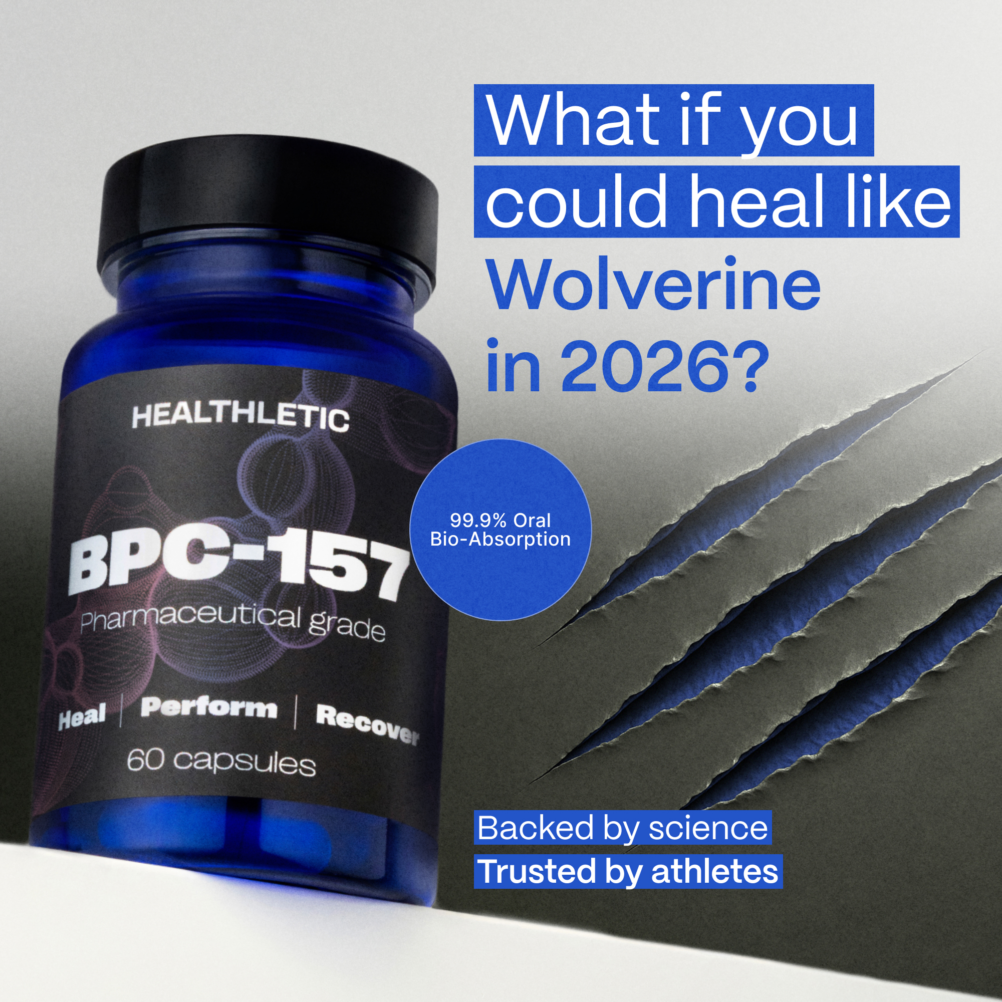 Healthletic Facebook ad