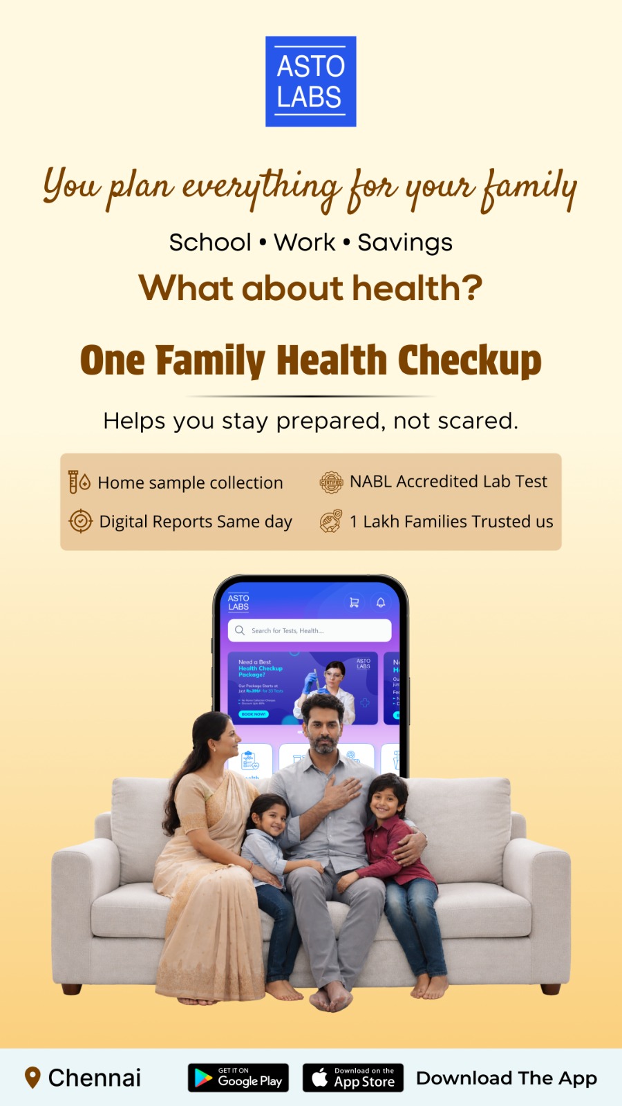 ASTO LABS Facebook ad