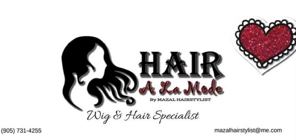 Hair A La Mode By Mazal Wig & Hair Specialist Facebook ad: Toronto Wigs Toppers repairs Colour hair services Keratin…