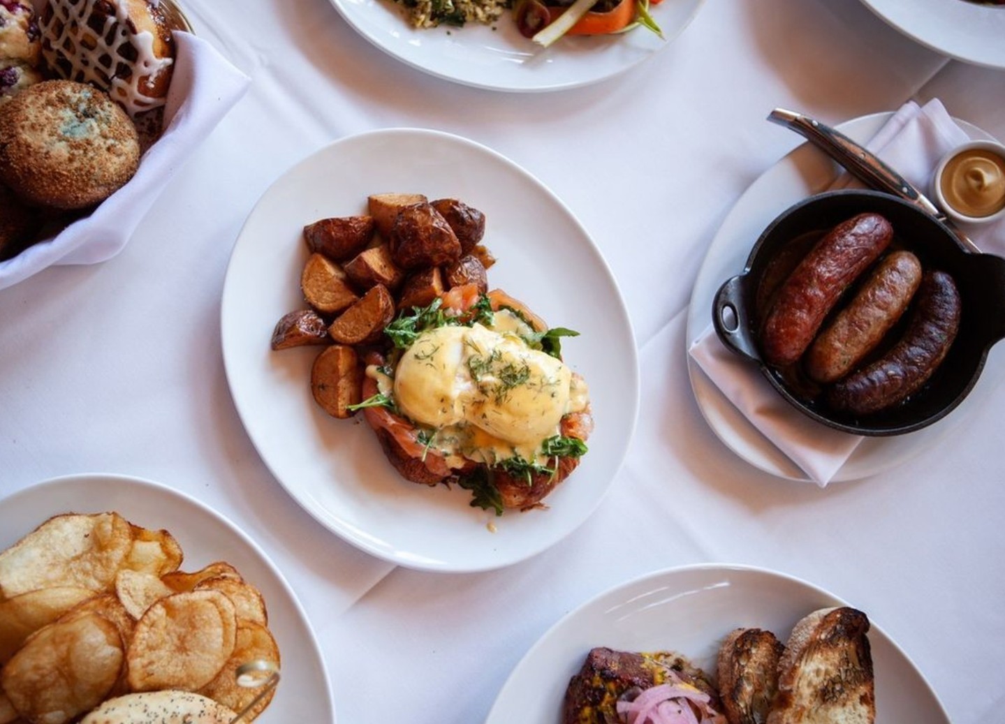 Saddle Peak Lodge Facebook ad: Brunch plans? Join us for Sunday brunch and…