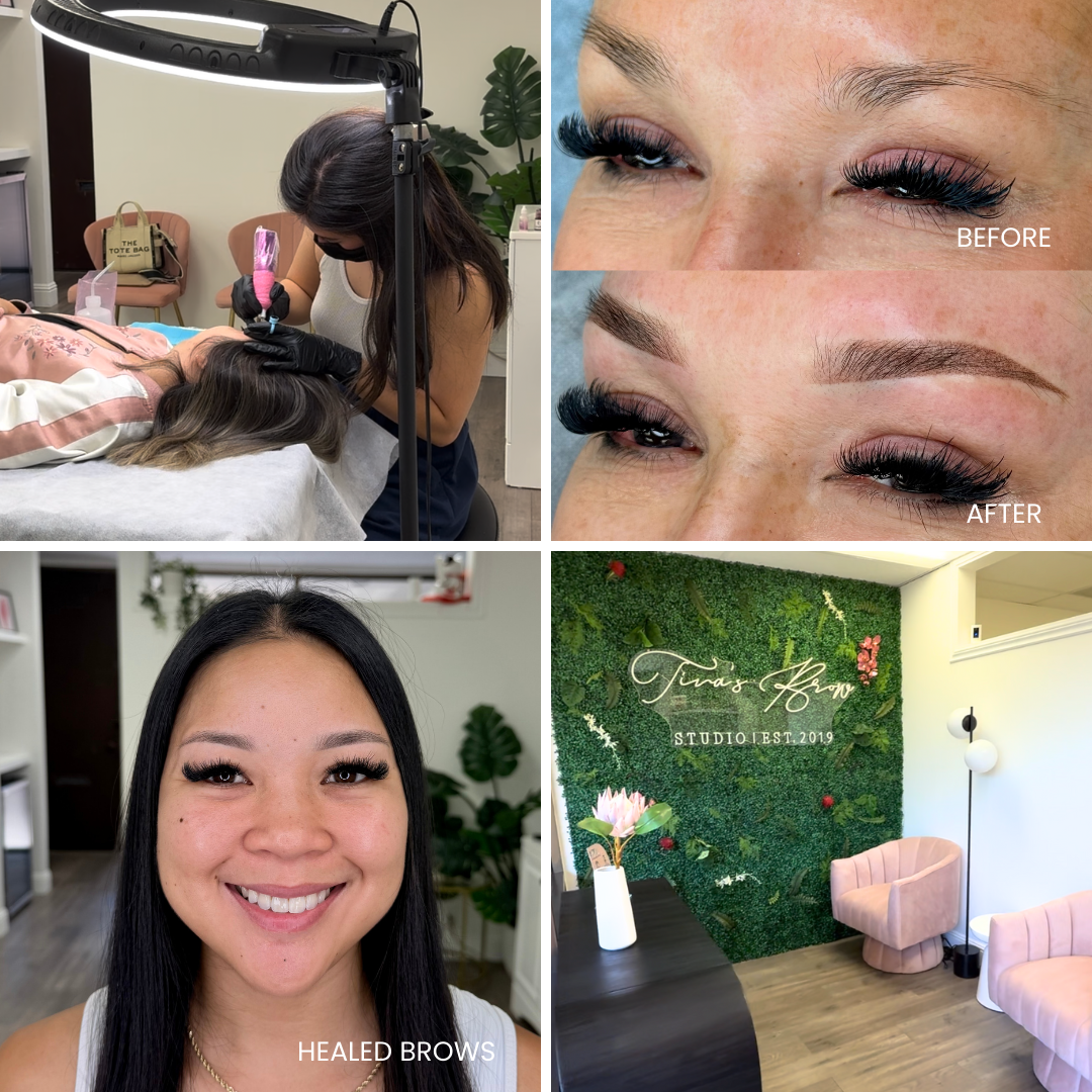 Brows By Tina Facebook ad: Wake Up to Perfect Brows in Honolulu, HI