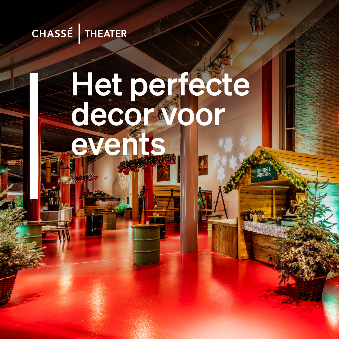 ChasséTheater Facebook ad: Een lancering of klantevent organiseren waar nog weken…