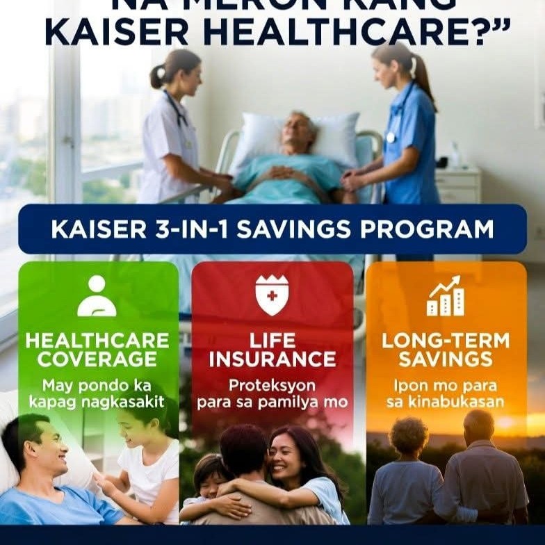 Kaiser Health & Wealth for EveryJuan Facebook ad: Kaiser International Health Group
