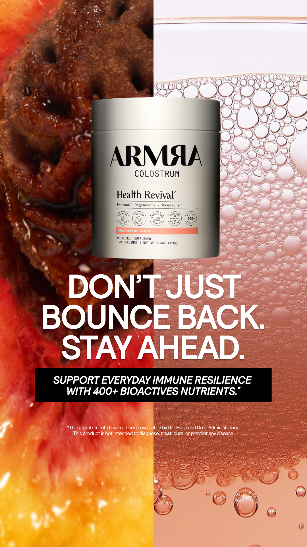 ARMRA Facebook ad