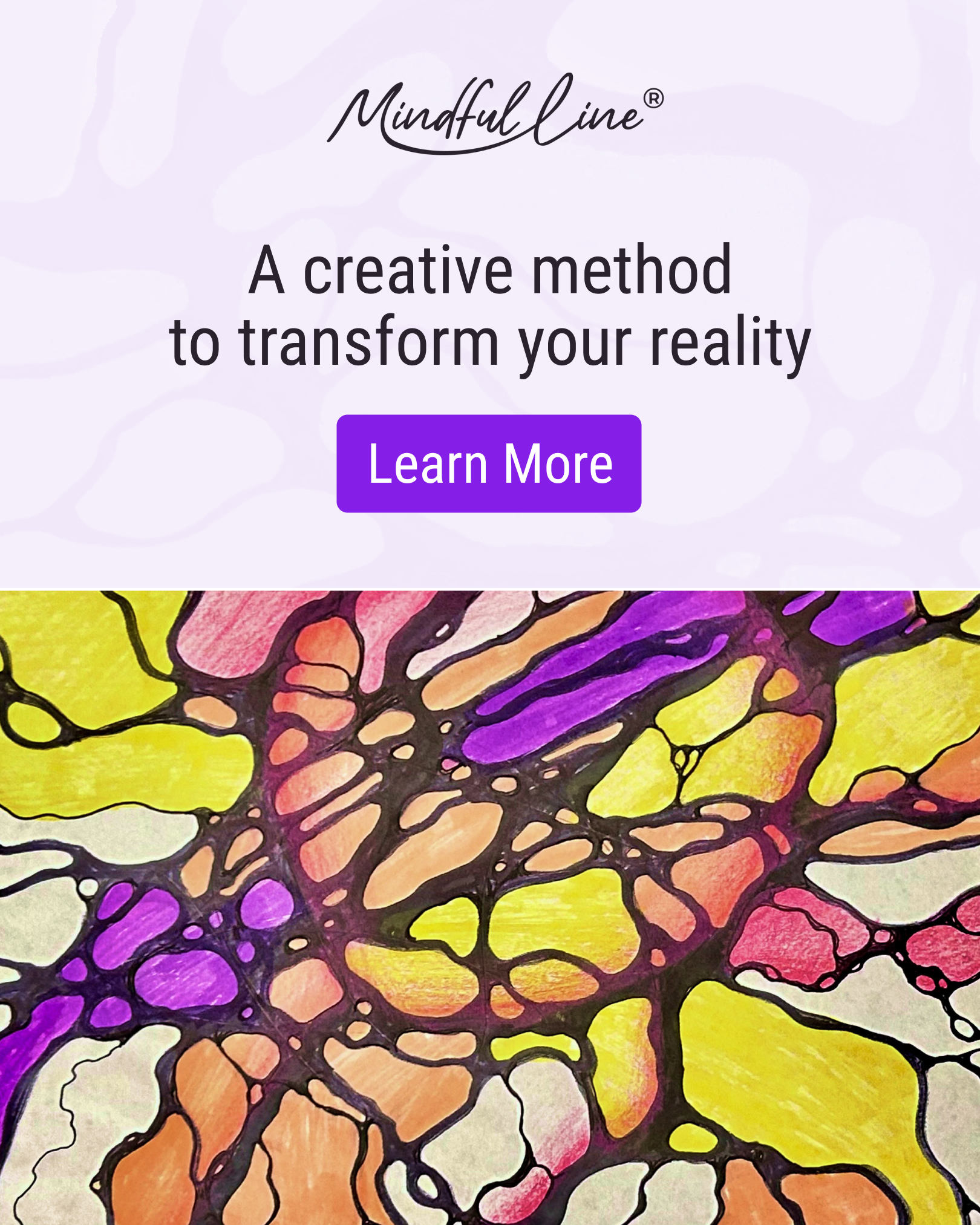 Mindful Line Facebook ad