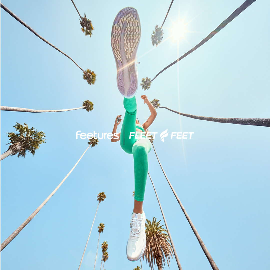 Fleet Feet Facebook ad: Leave blisters behind
