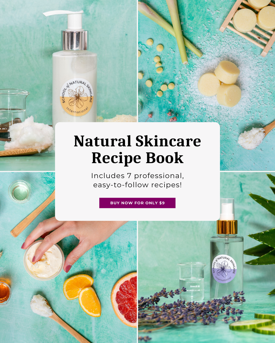 School of Natural Skincare Facebook ad