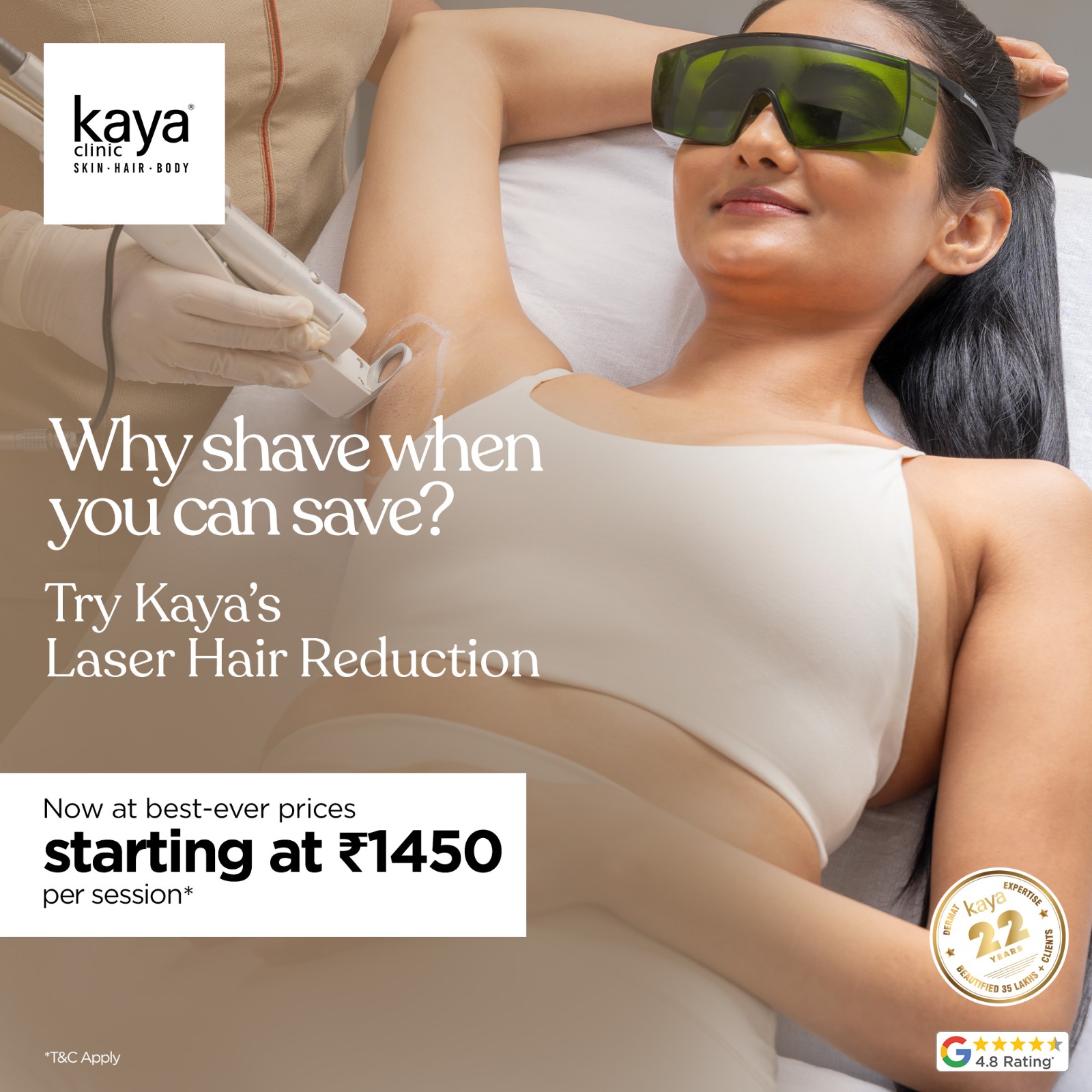 Kaya Clinic Facebook ad