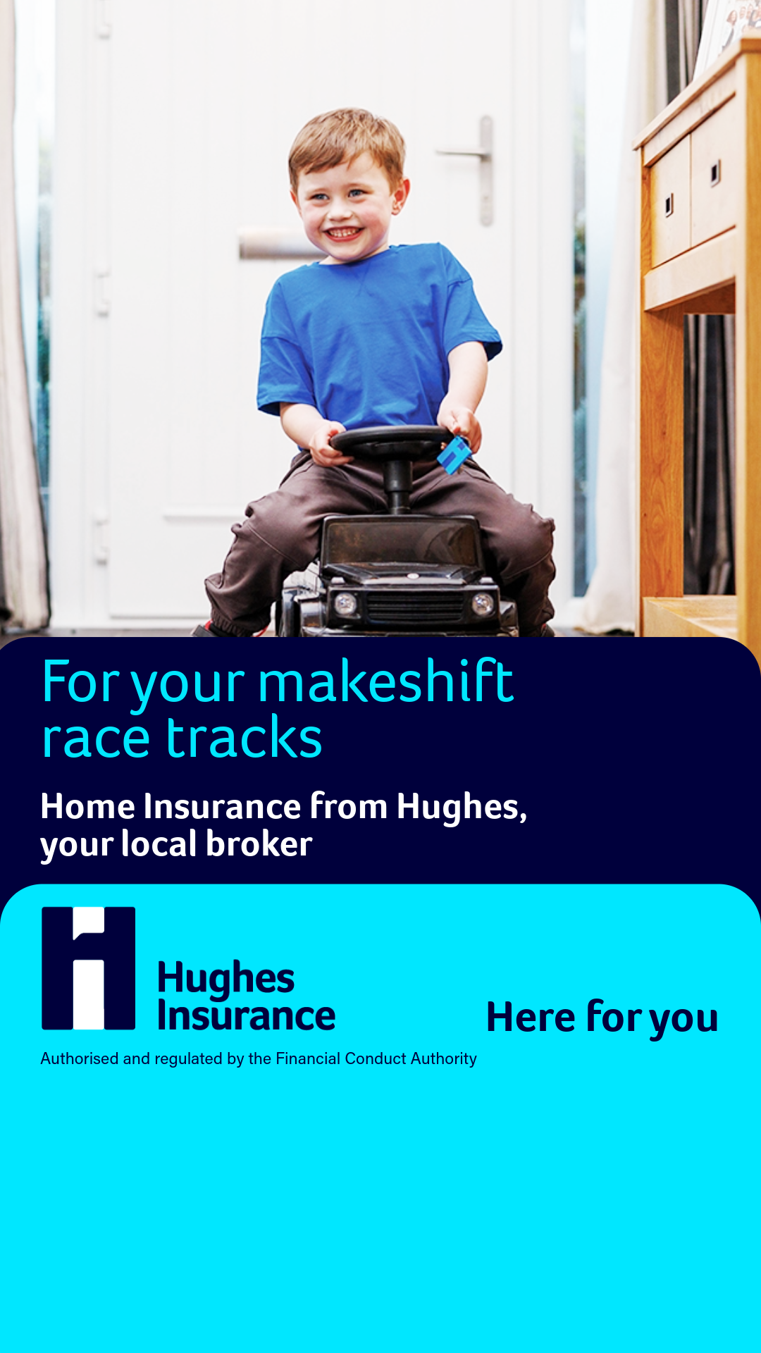 Hughes Insurance Northern Ireland Facebook ad