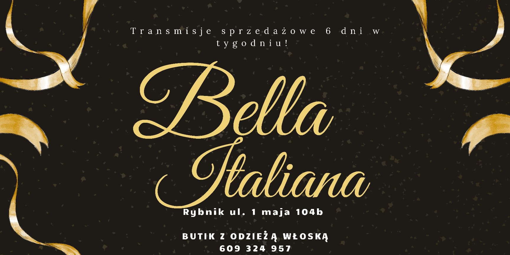 Bella Italiana Facebook ad: Sklep z odzieżą dla kobiet