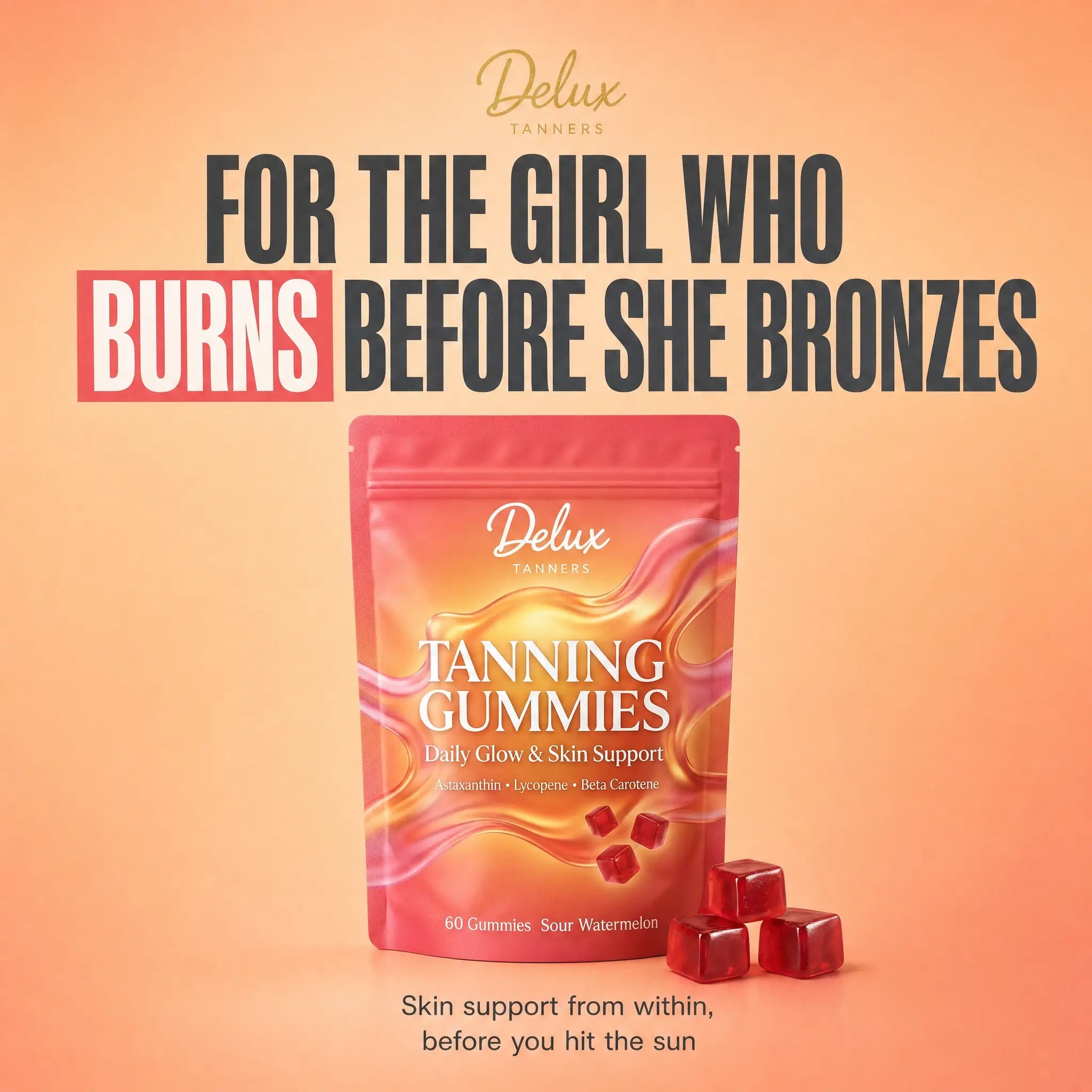 Delux Tanners Facebook ad