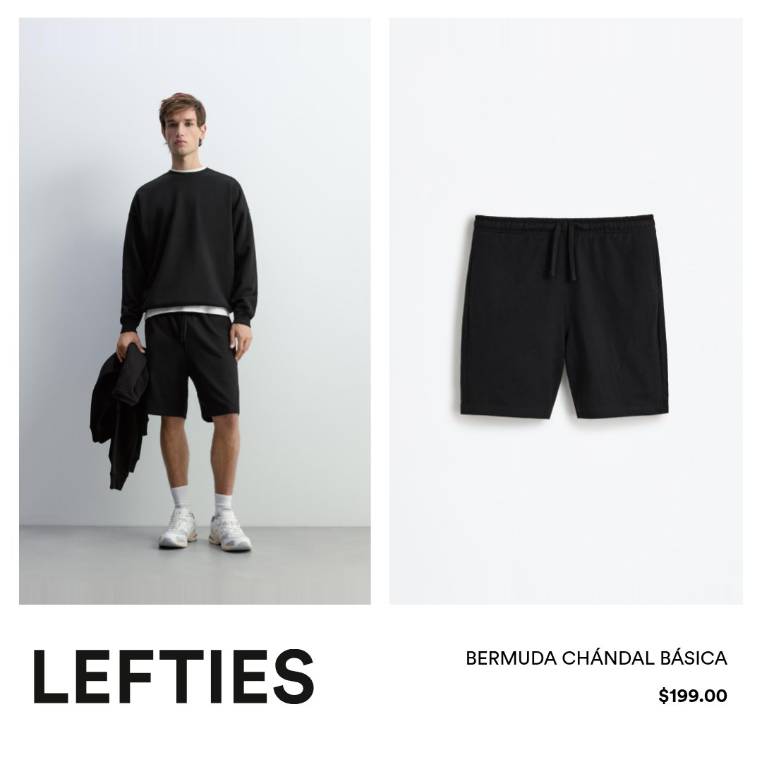 Lefties Facebook ad: Estilo sin complicaciones.