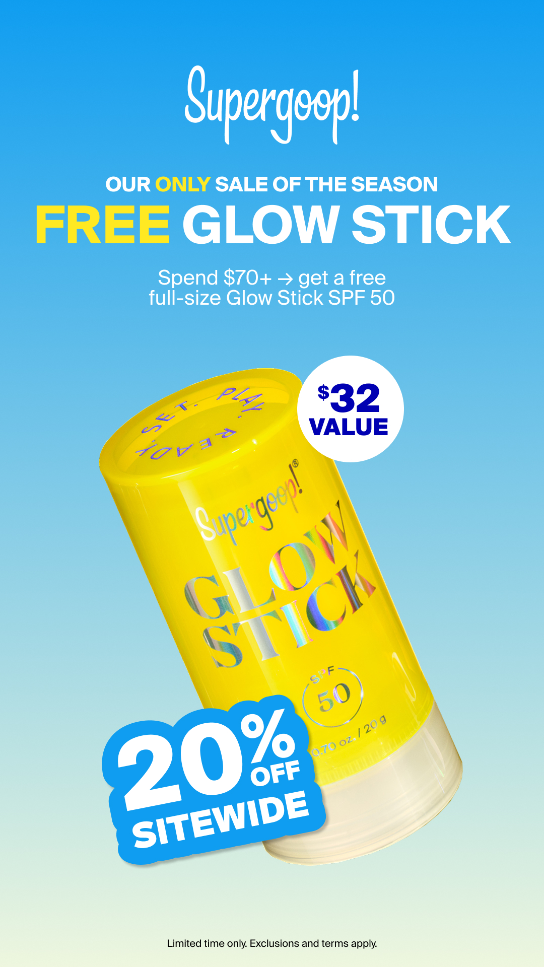 Supergoop Facebook ad
