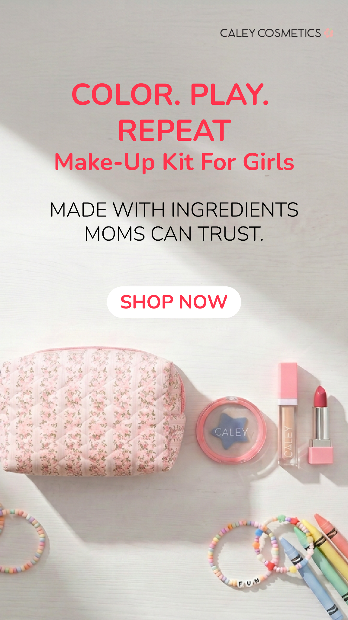 Caley Cosmetics Facebook ad from Jun 5, 2026