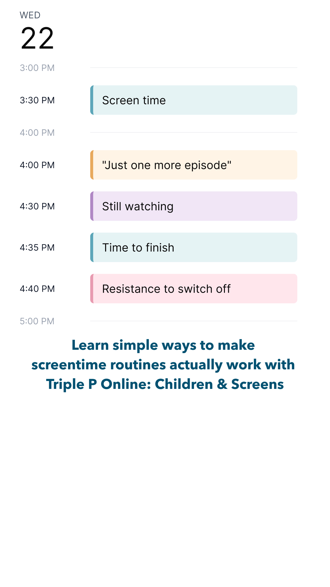 Triple P - Positive Parenting Program Facebook ad