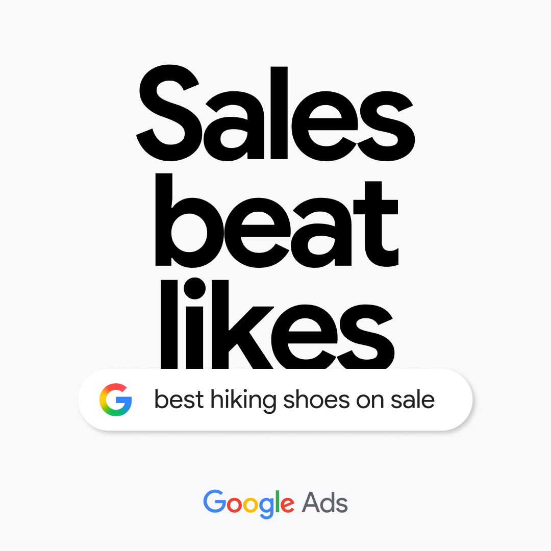 Google Ads Facebook ad