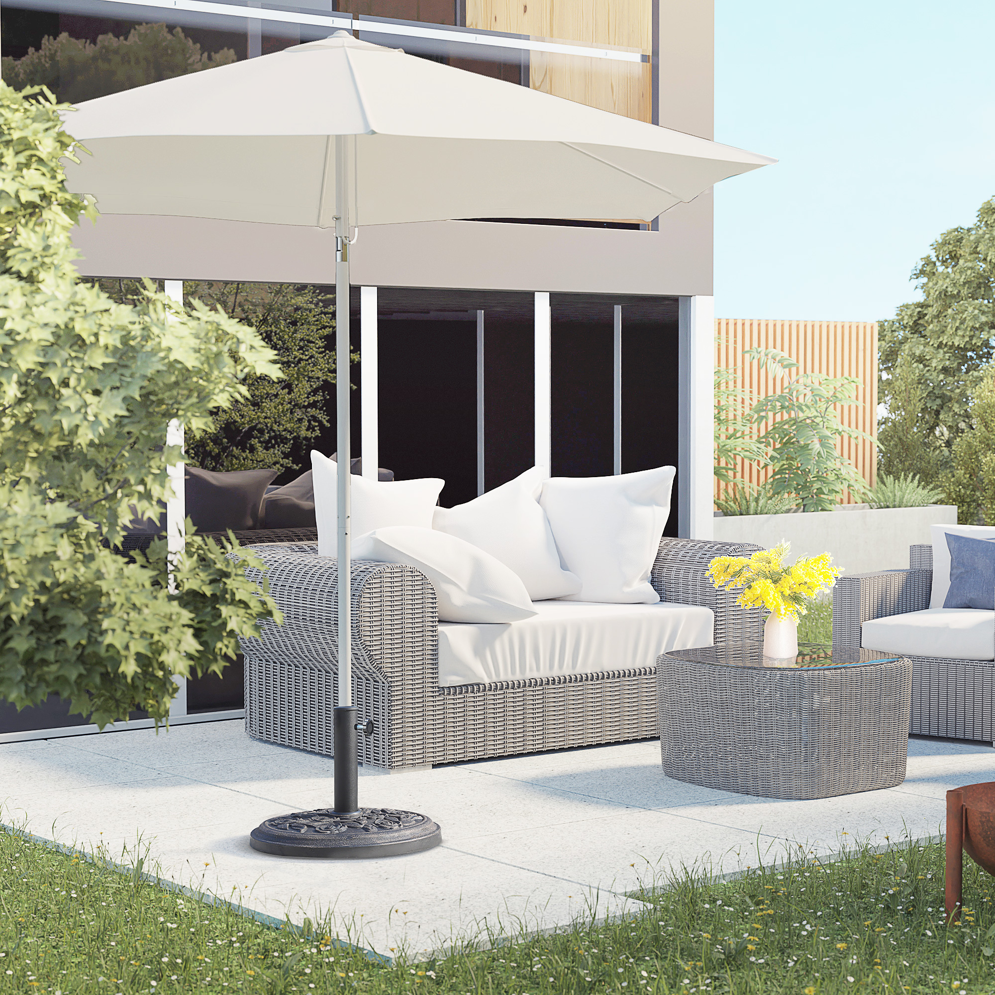 Aosom Facebook ad: Ready to declutter and beautify your home?