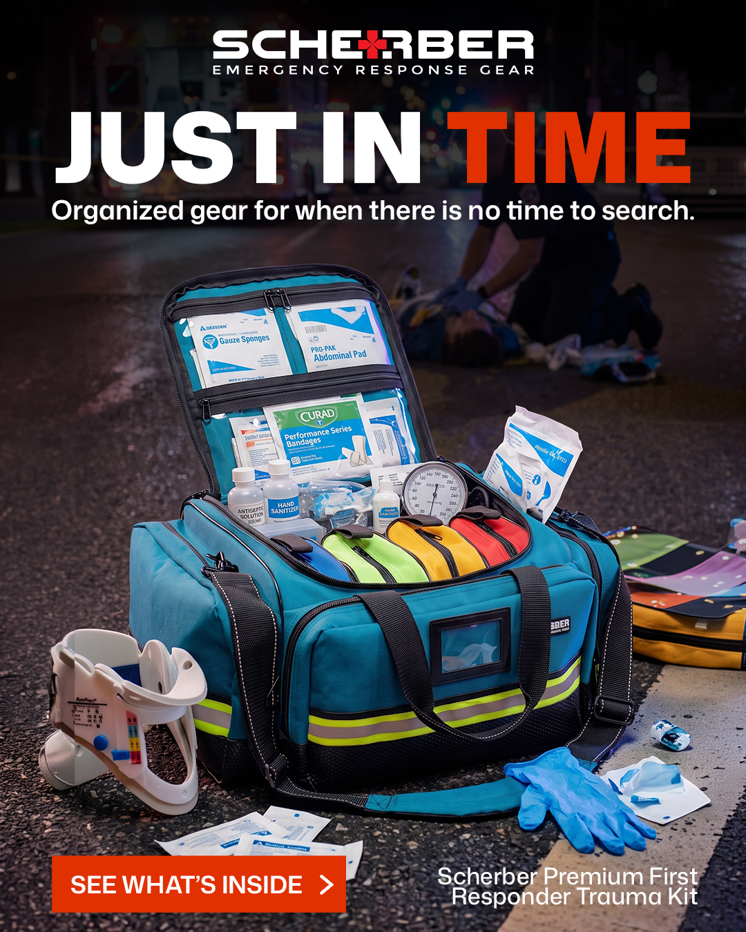Scherber Facebook ad: Just in Time