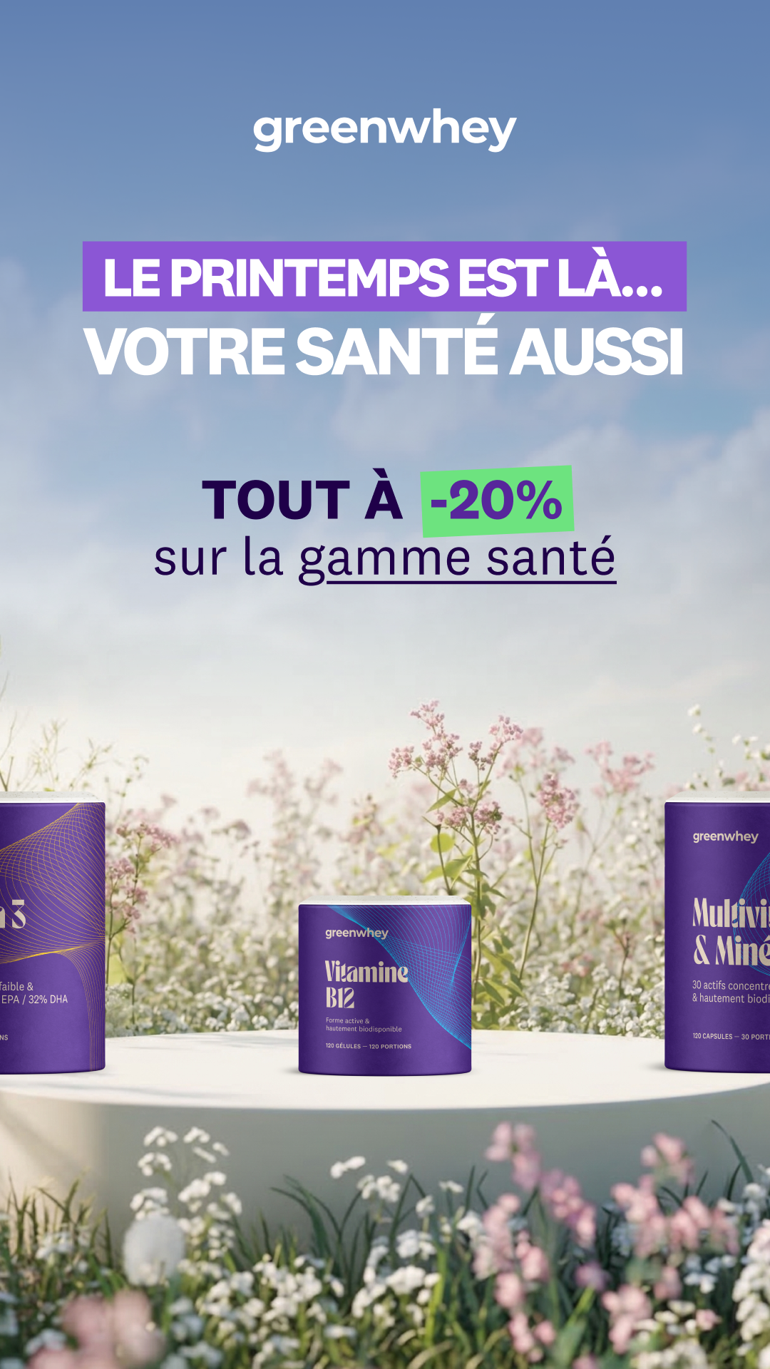 greenwhey Facebook ad