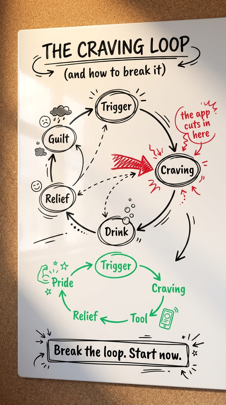 Mindful Drinking Community Facebook ad