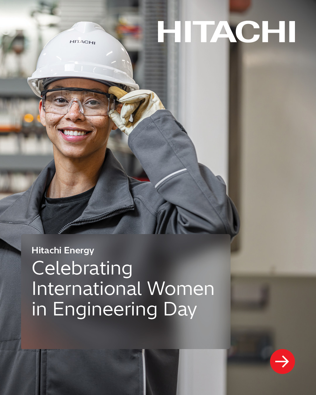 Hitachi Energy Facebook ad: This International Women in Engineering Day, we are…