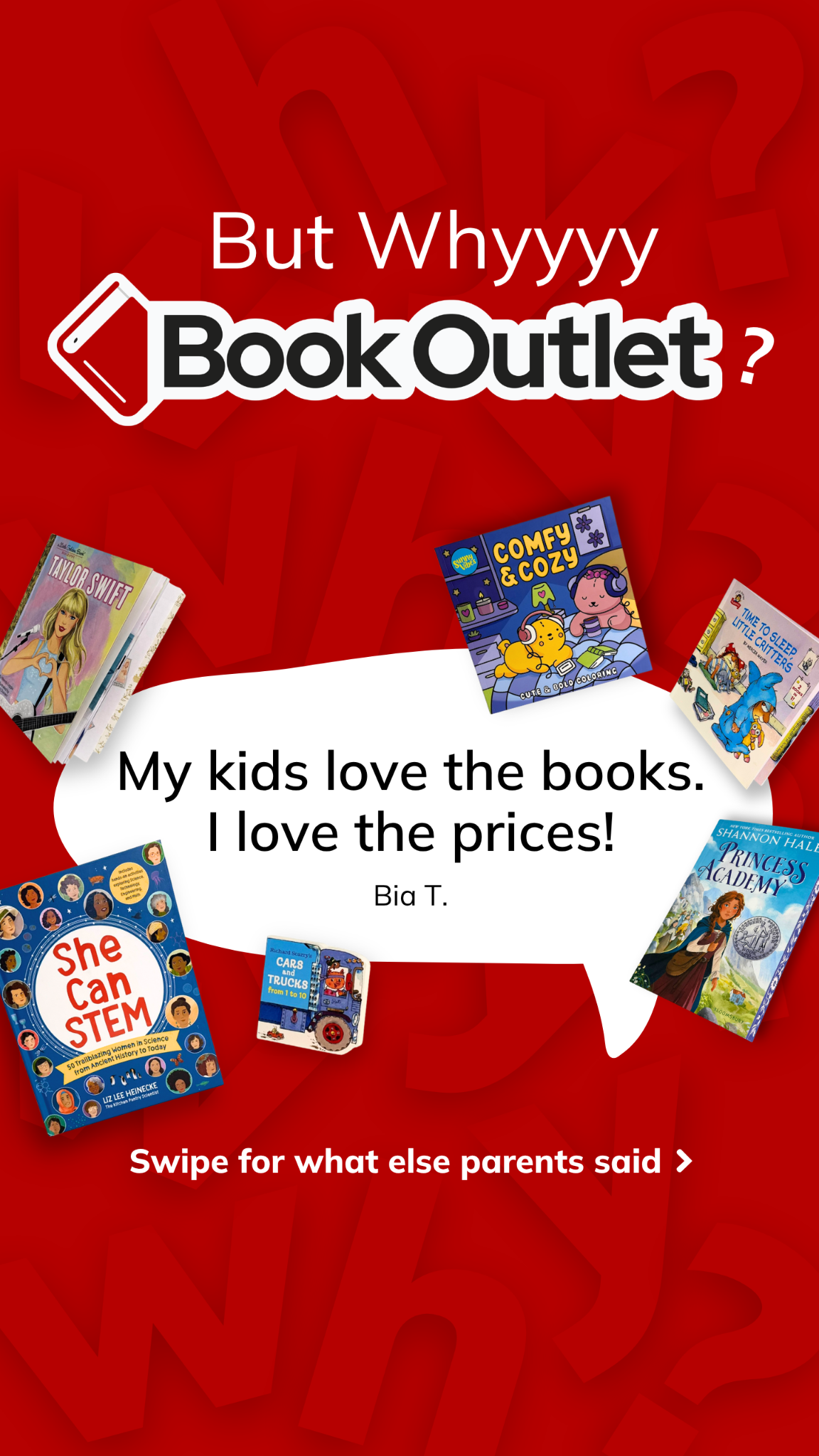 Book Outlet Facebook ad