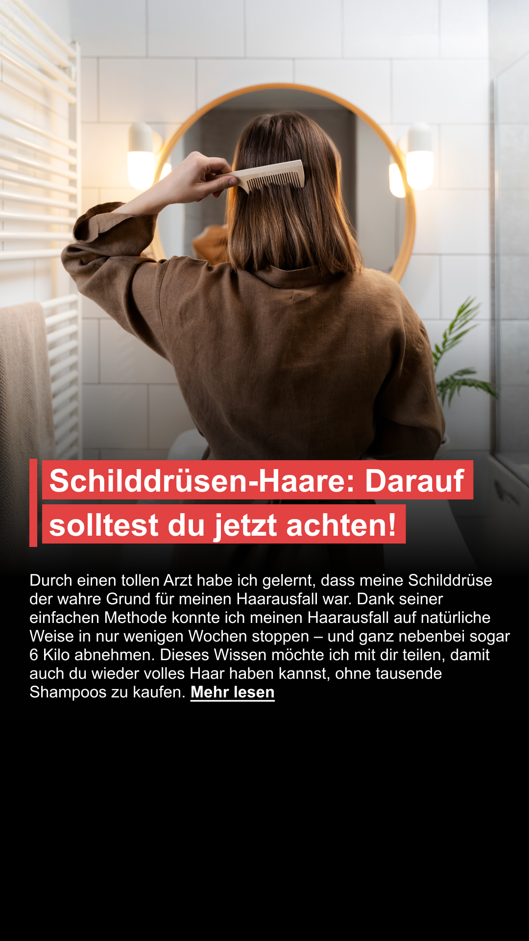 Mission Schilddrüse Facebook ad