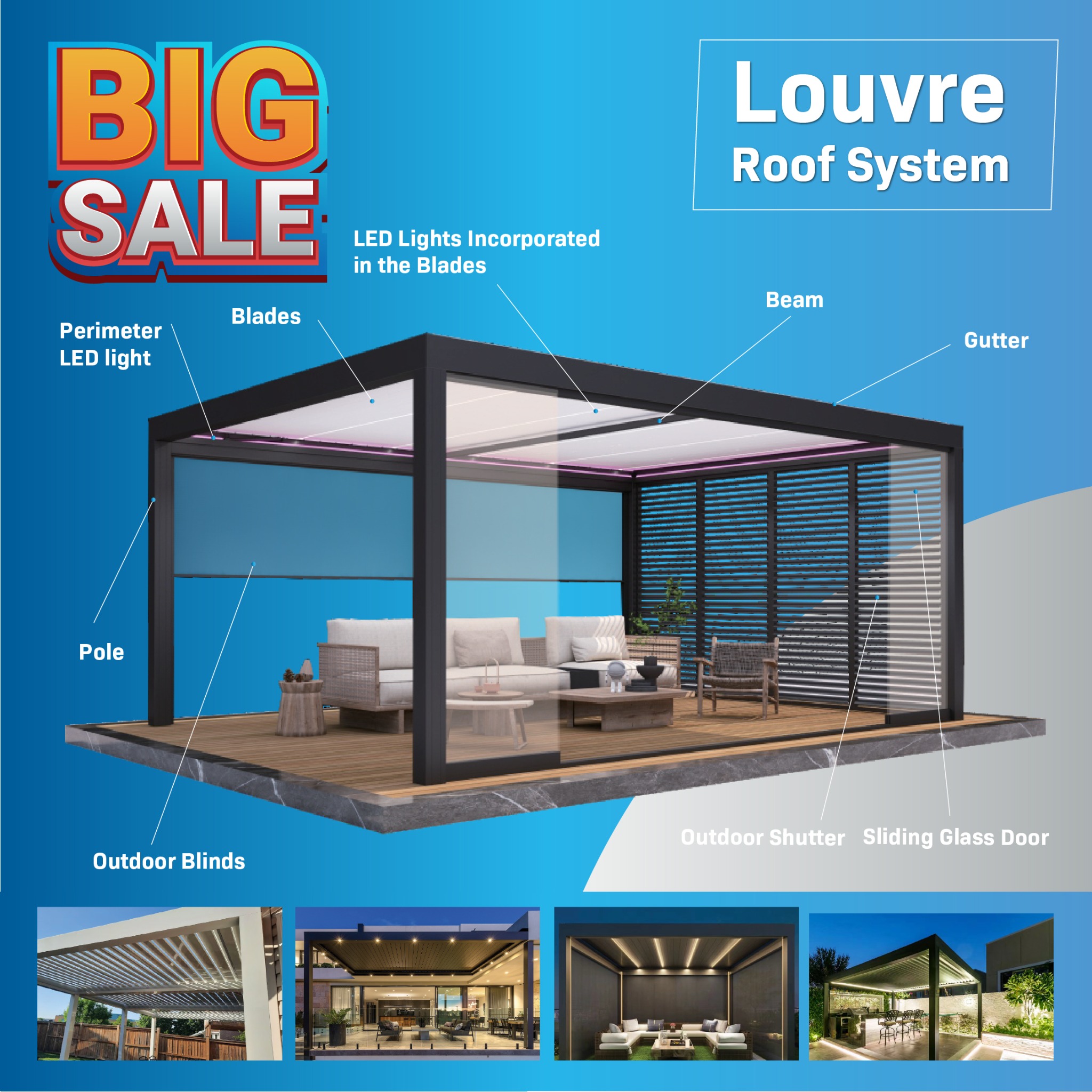 Bworth Limited - Louvres, Pergolas & Canopies Facebook ad