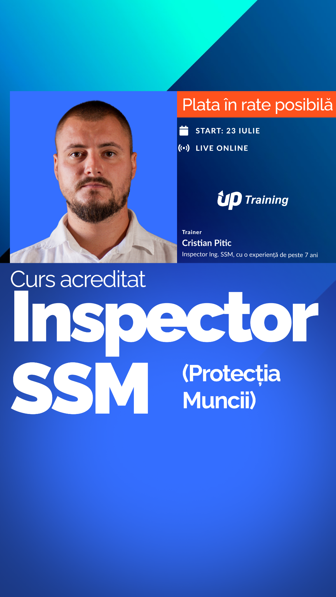 UP Training Facebook ad