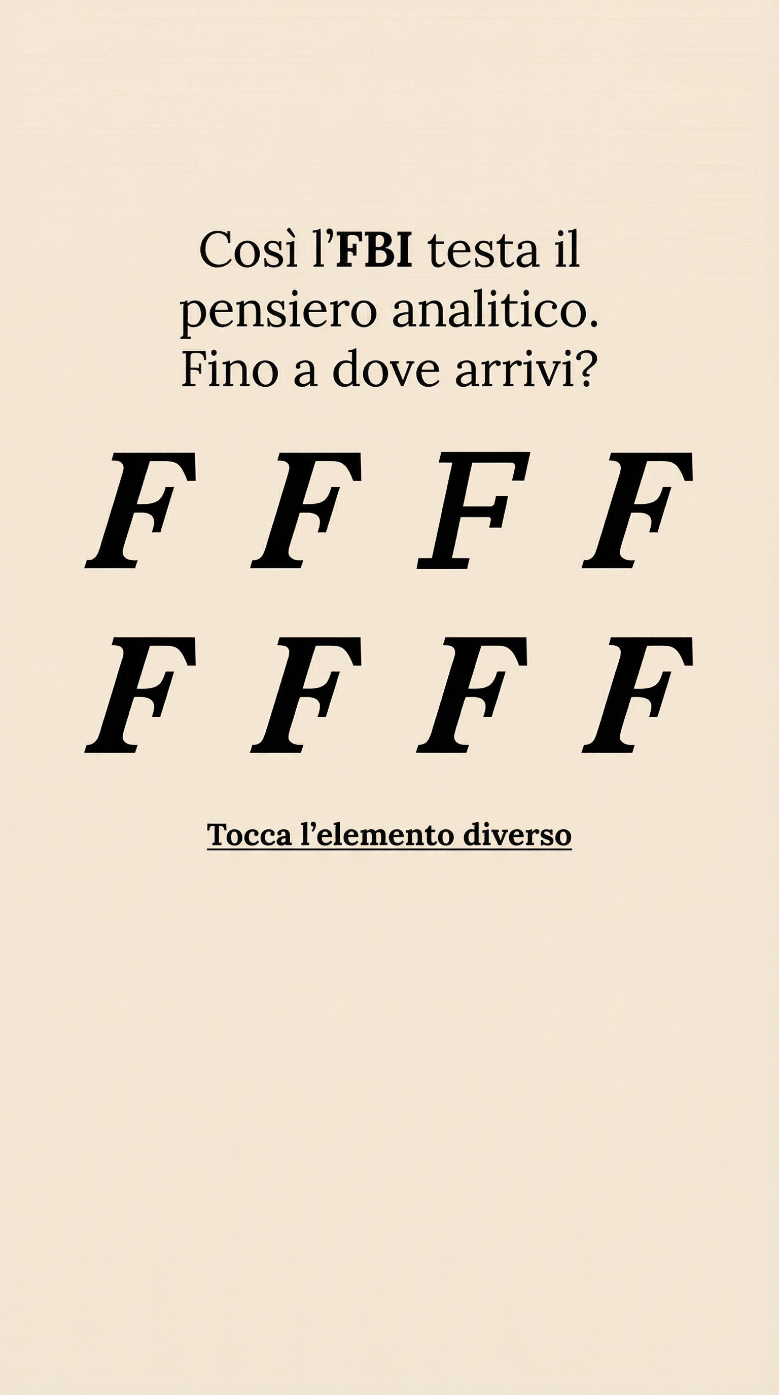 Test de Inteligencia Facebook ad