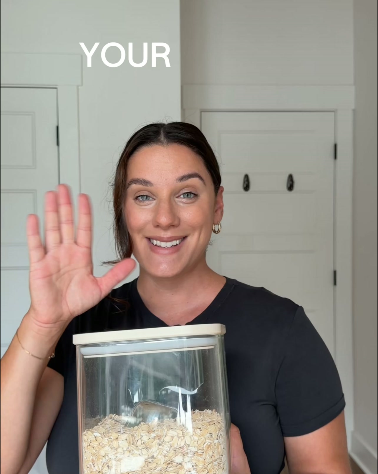 Caraway Facebook ad: Clean, Modular Storage For Every Essential