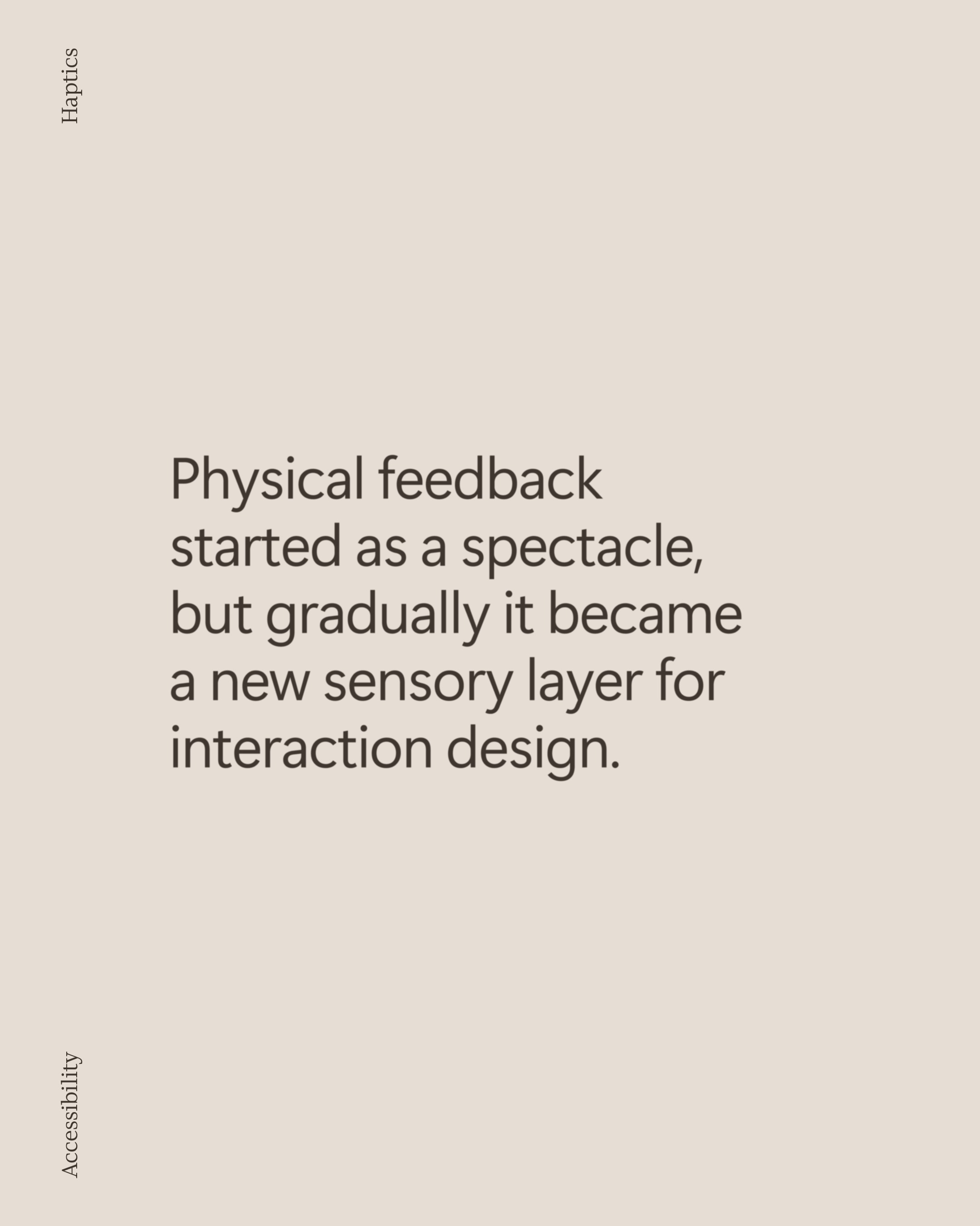 Microsoft Design Facebook ad: Design isn’t only something you see.