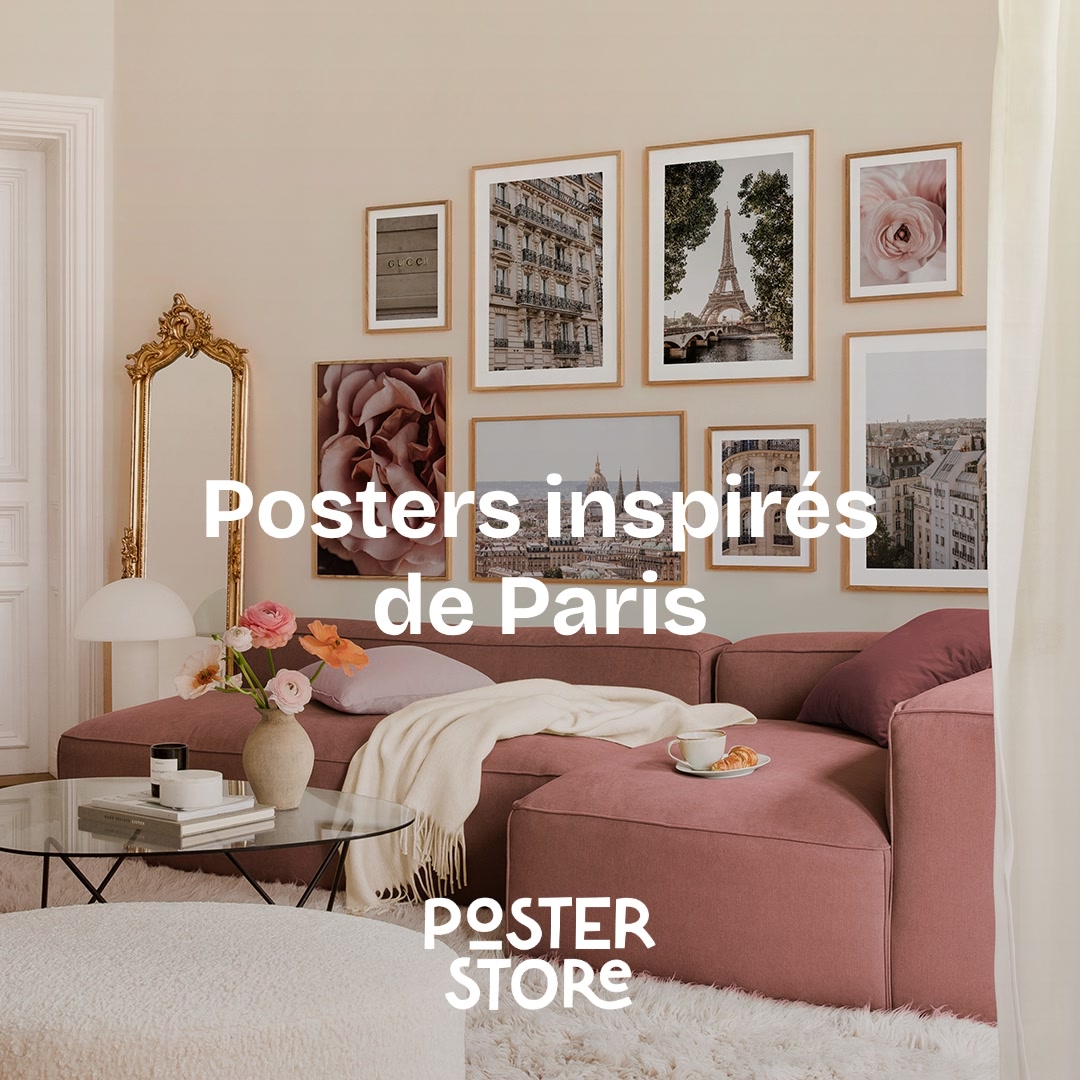 Poster Store Facebook ad: Créez une ambiance citadine chez vous
