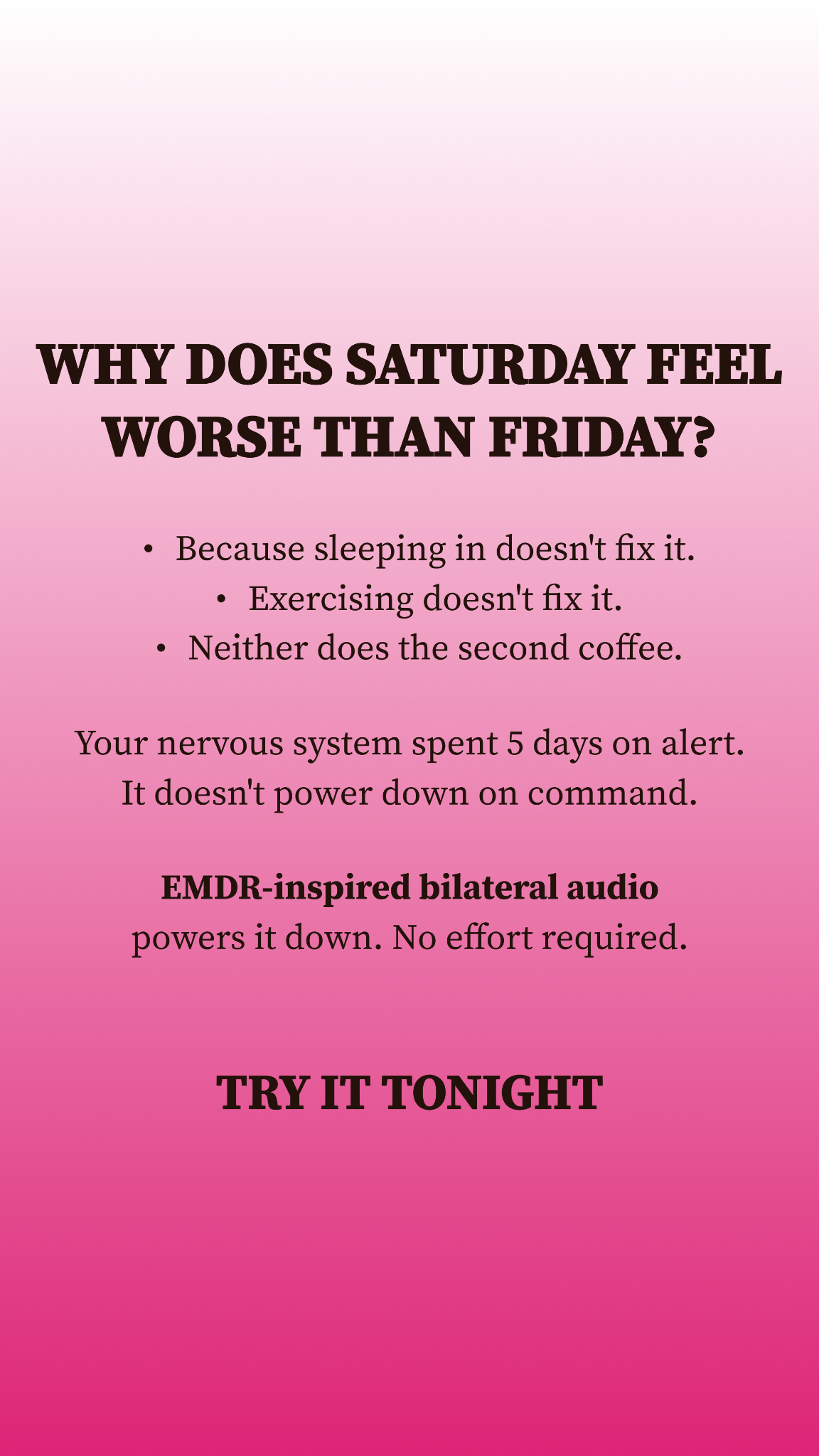Calm Facebook ad