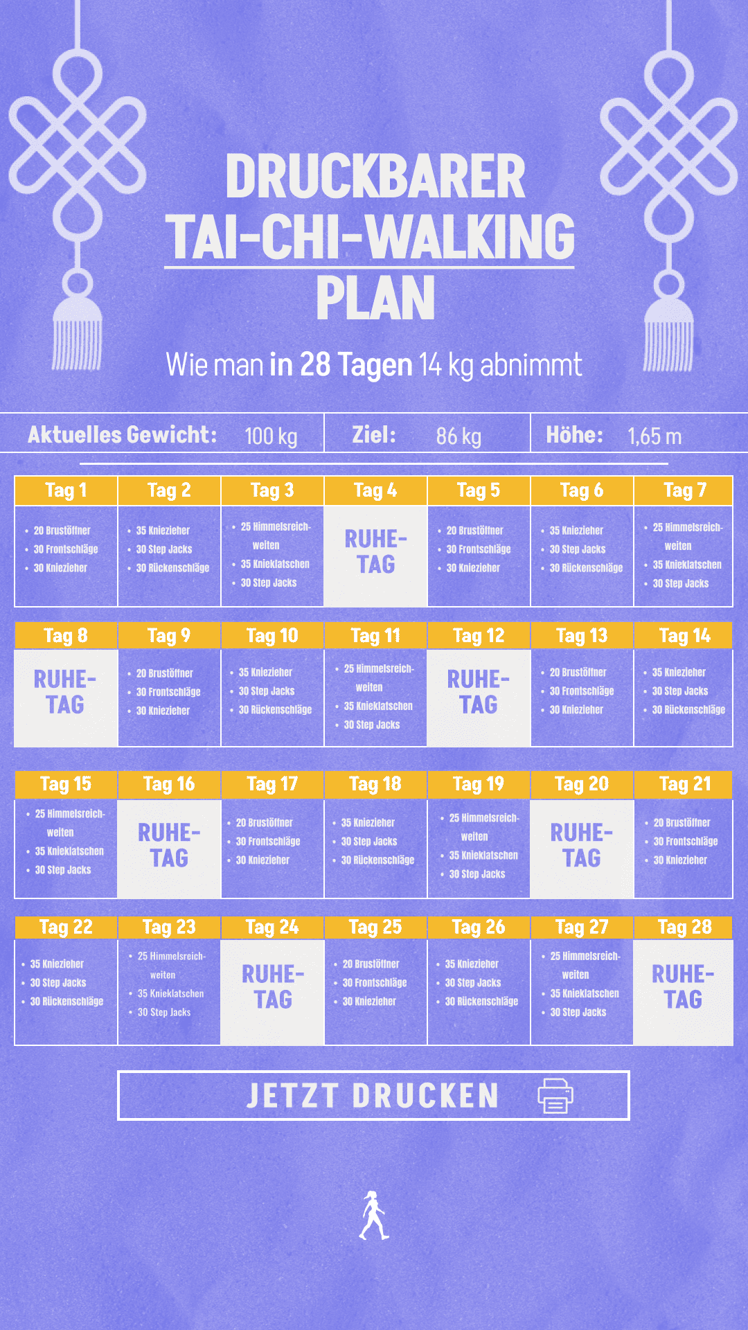 WalkFit Daily Walking Plan Facebook ad