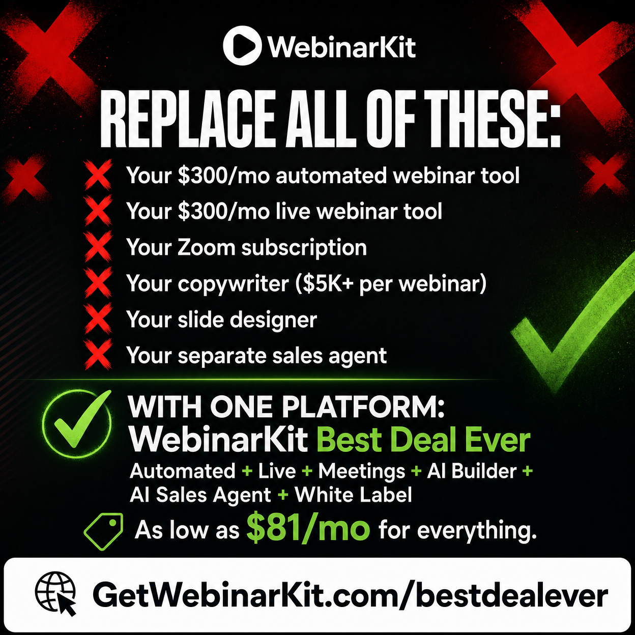 WebinarKit Facebook ad