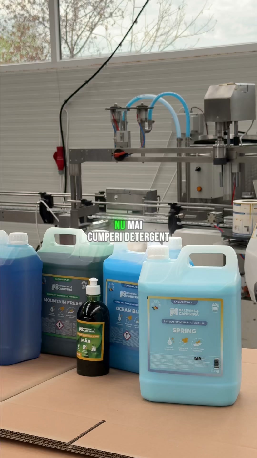 LaCanistra.ro Facebook ad: Comandă Detergent Direct Din Fabrică