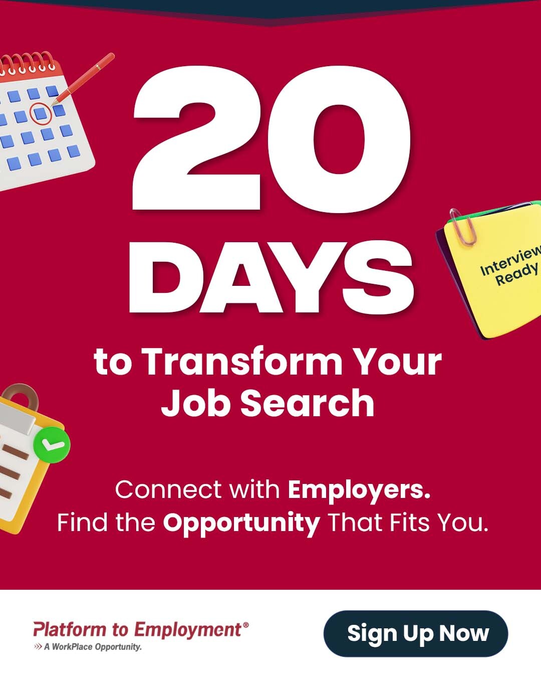 The WorkPlace Facebook ad