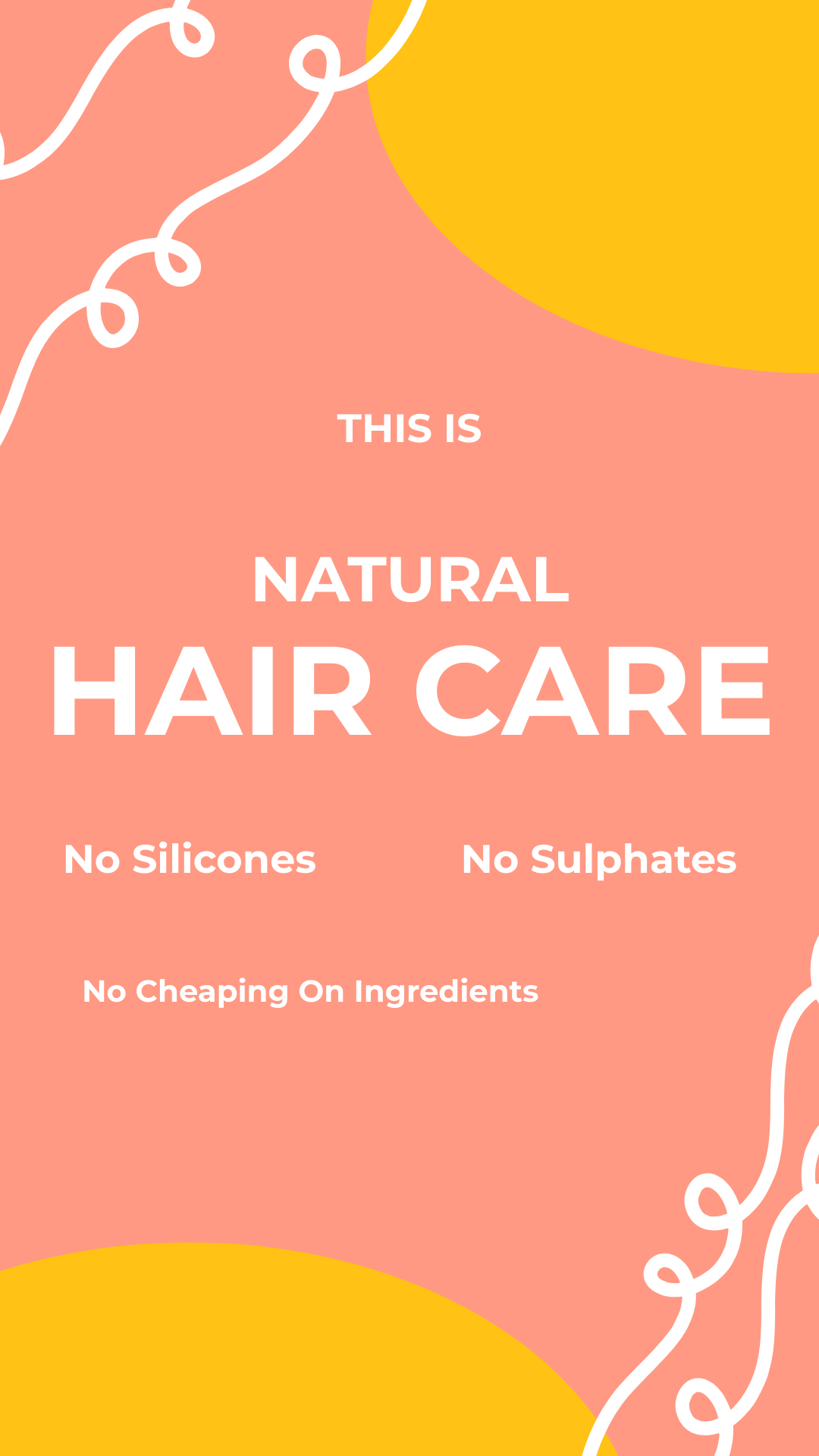 LOHY. Curls Facebook ad