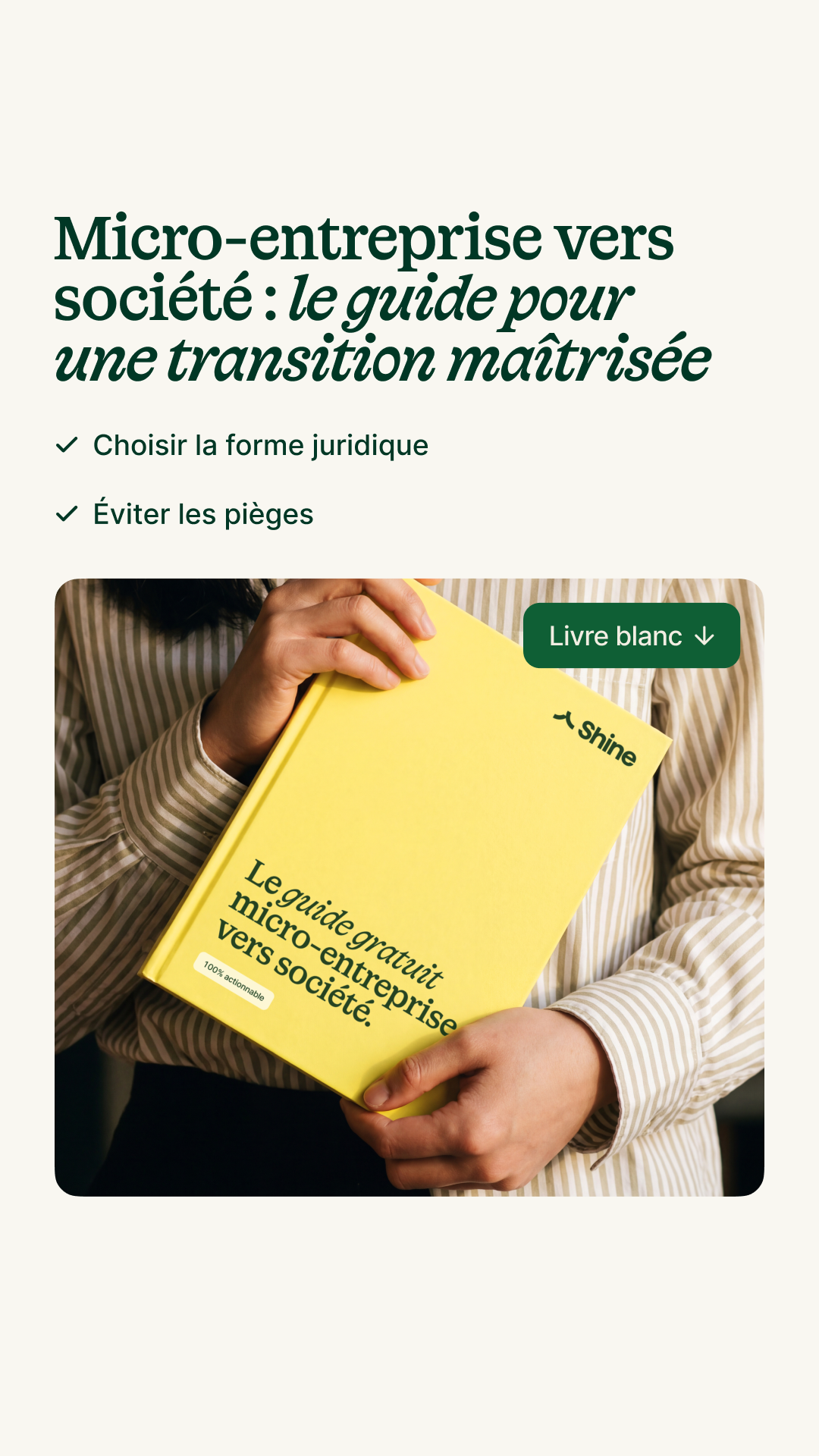 Shine Facebook ad from Mar 19, 2026