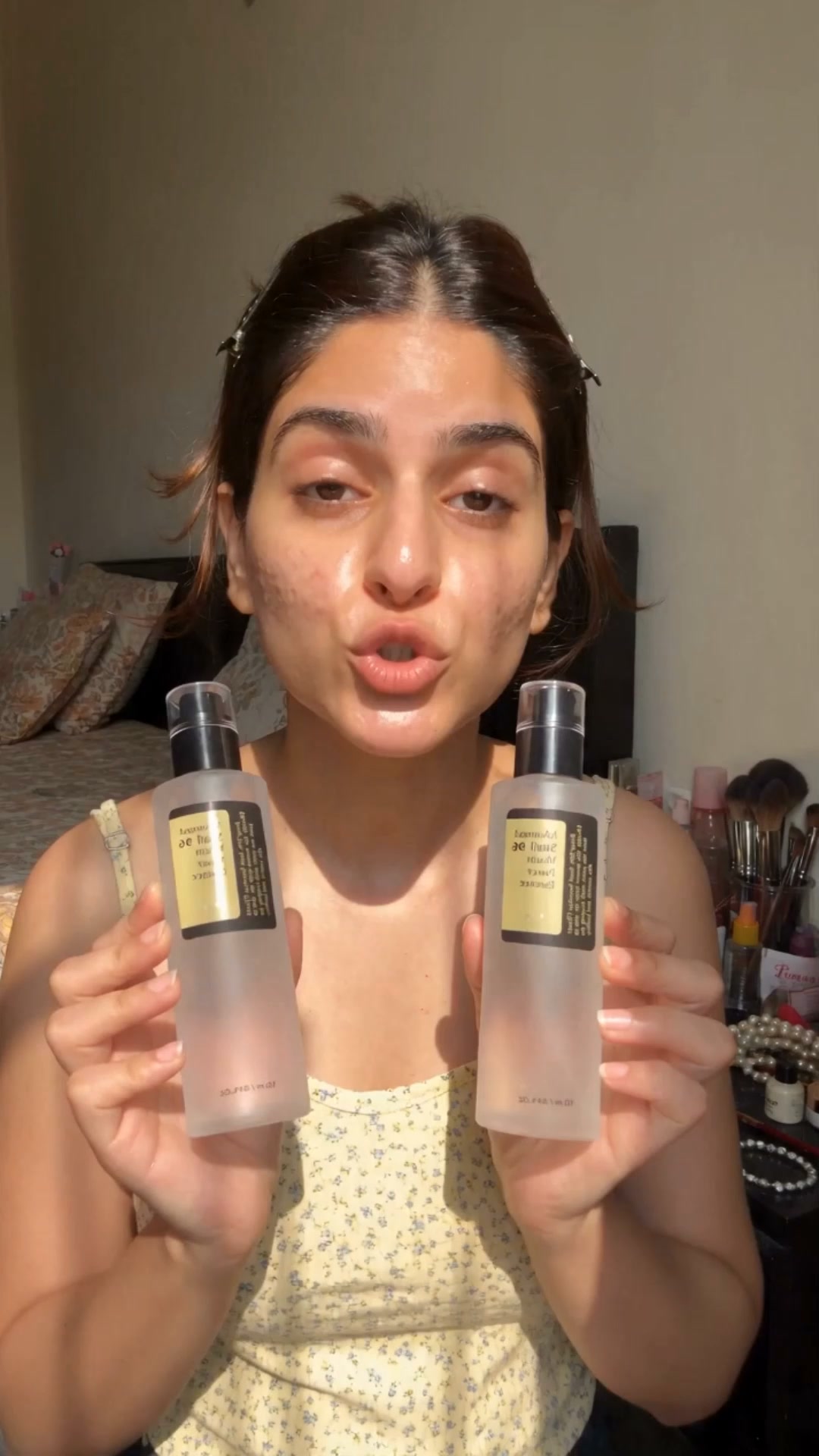 K-Beauty Mucin Facebook ad: 2 Bottles for ₹ 999, limited time