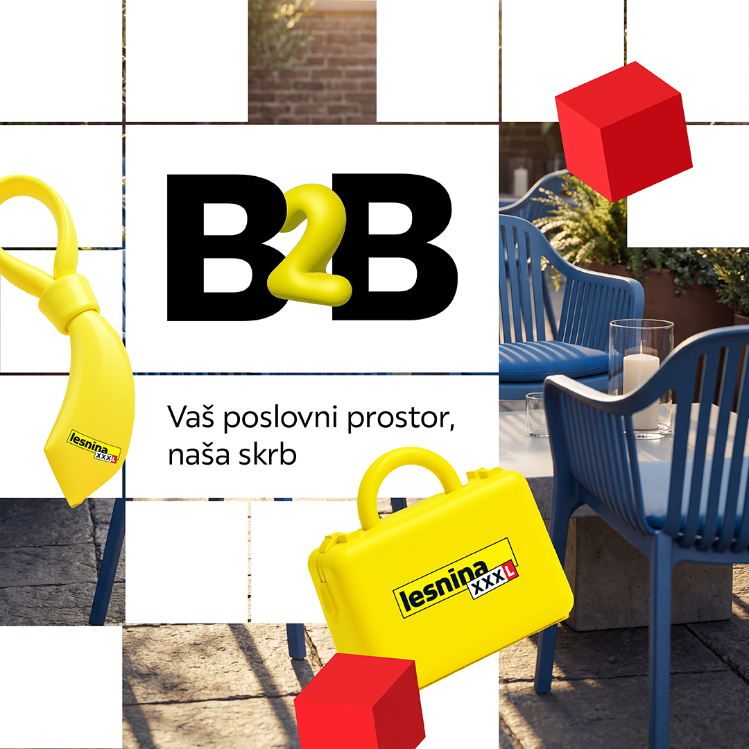 Lesnina XXXL Slovenija Facebook ad