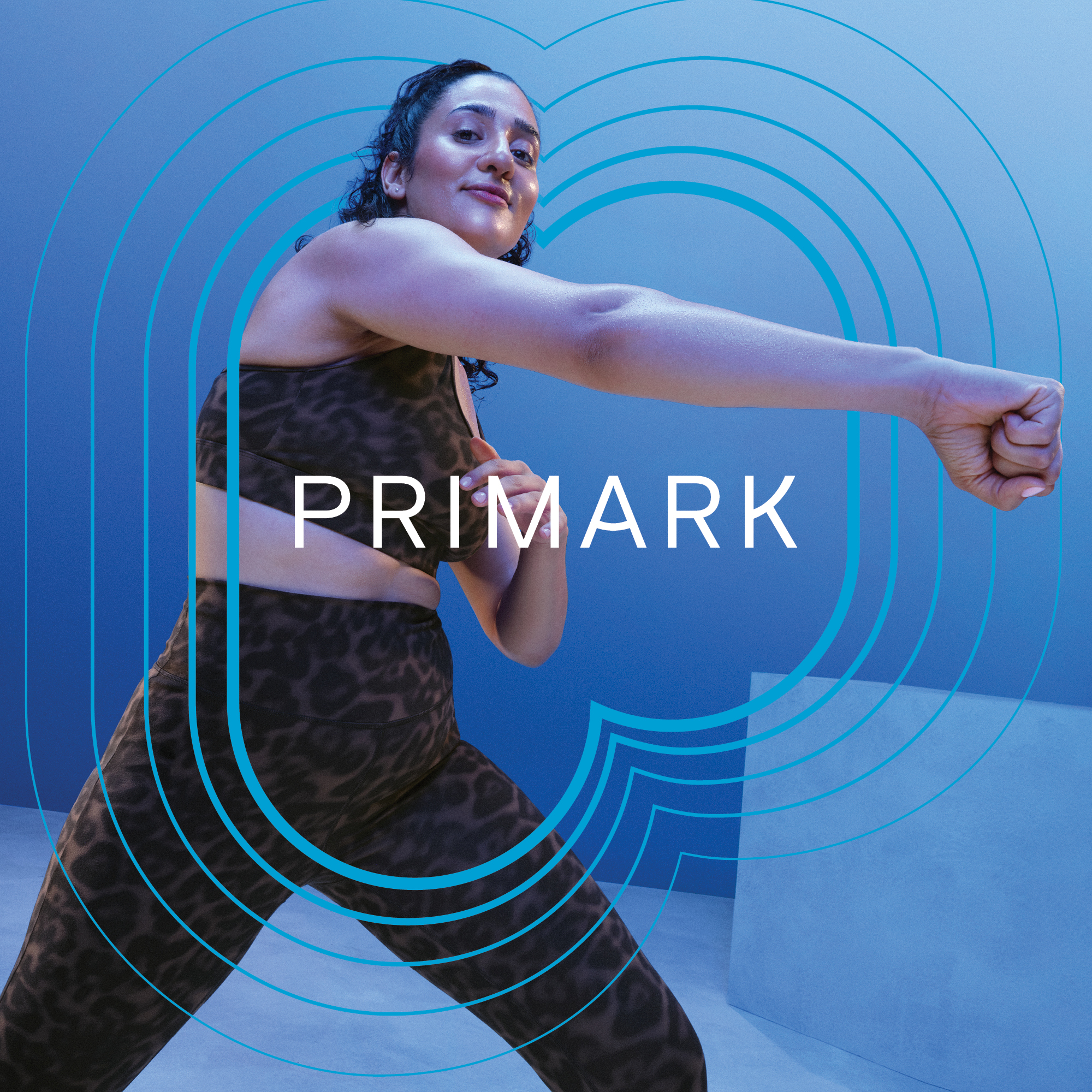 Primark Facebook ad: Primark Activewear Sweat the workout, not the price.