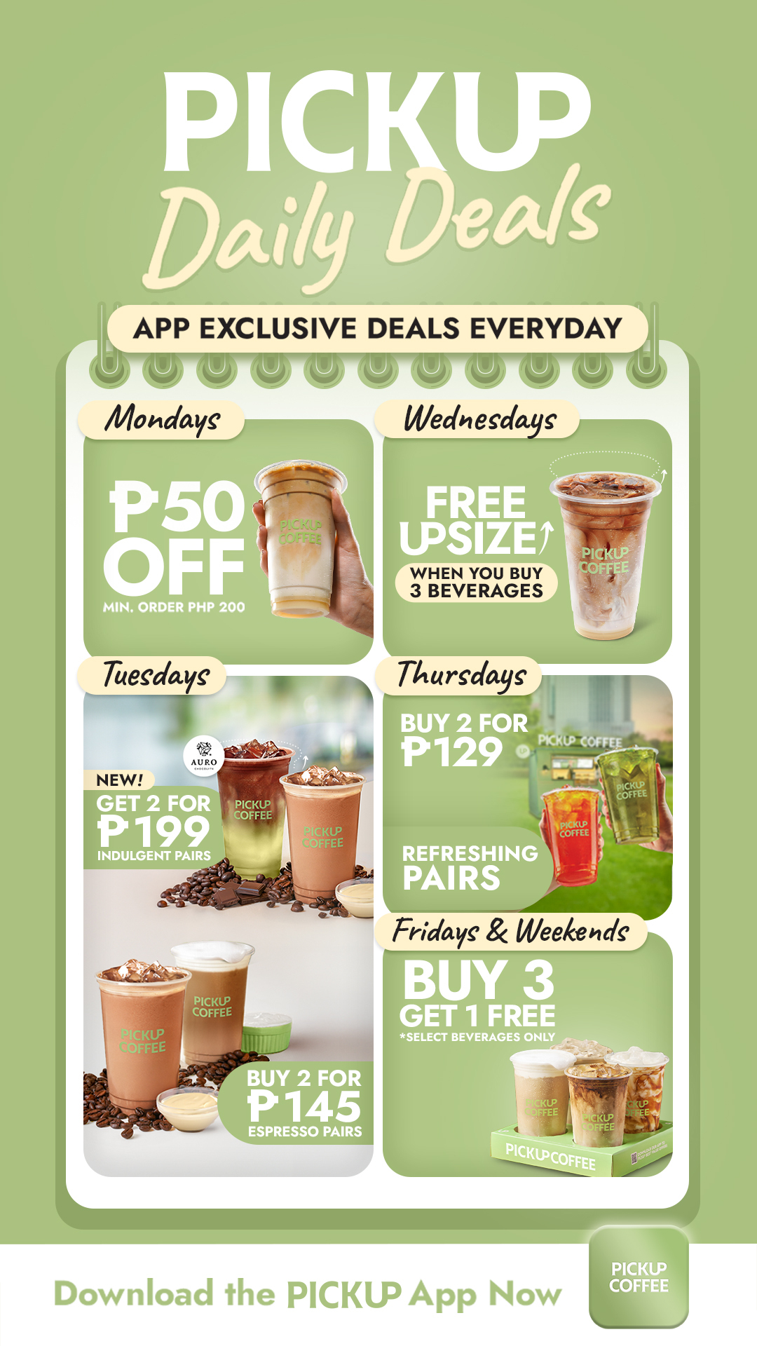 PICKUP COFFEE Facebook ad