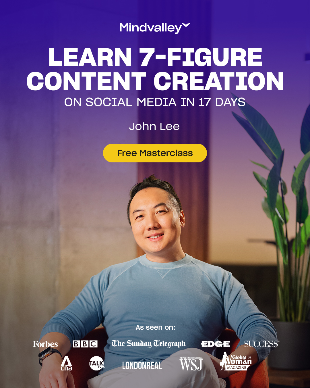 Mindvalley Facebook ad from Feb 17, 2026