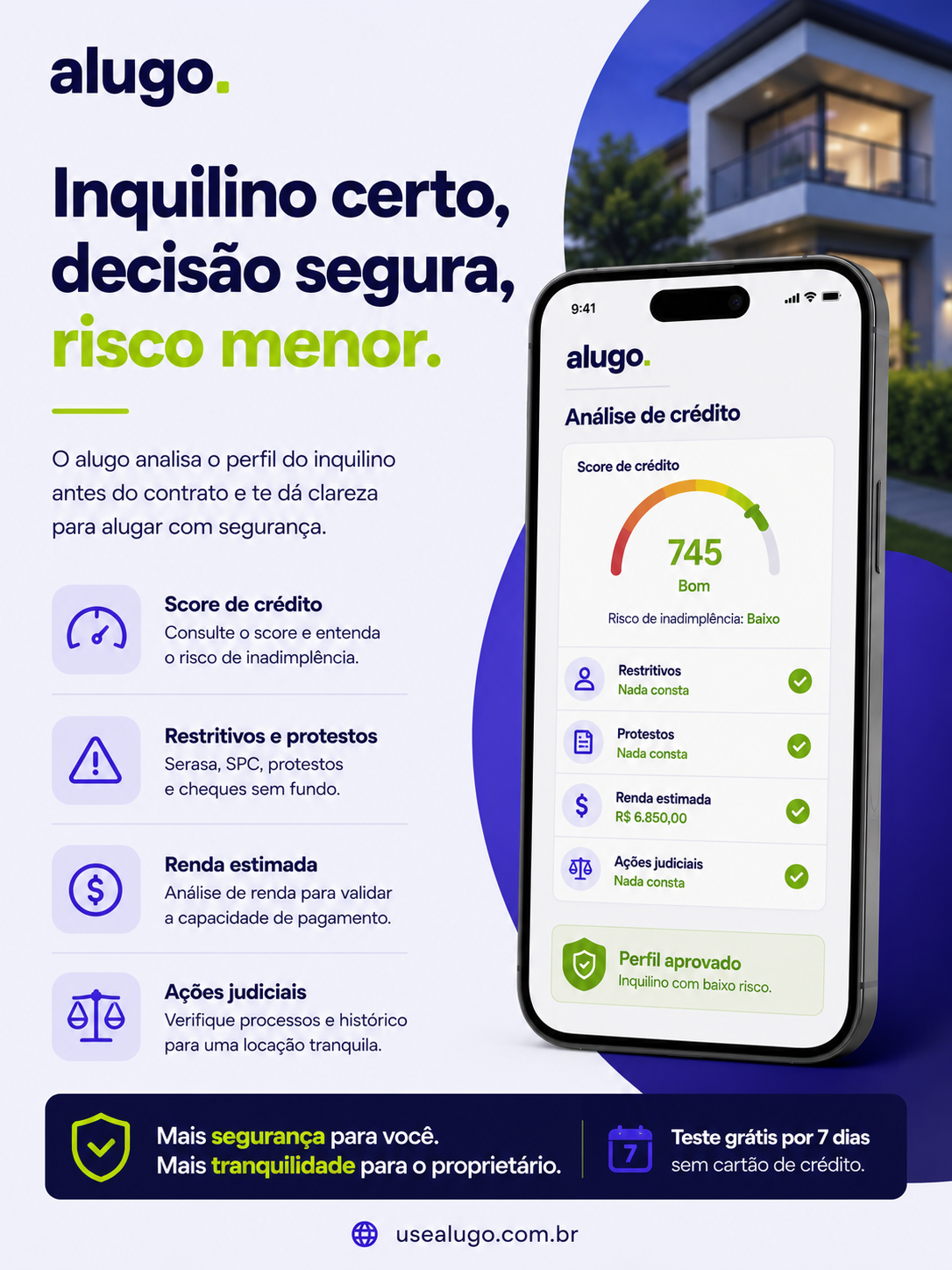Alugo Facebook ad