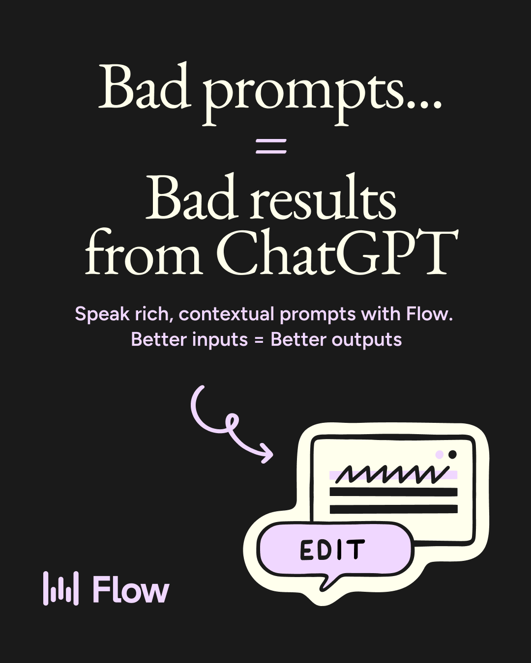 Wispr Flow Facebook ad