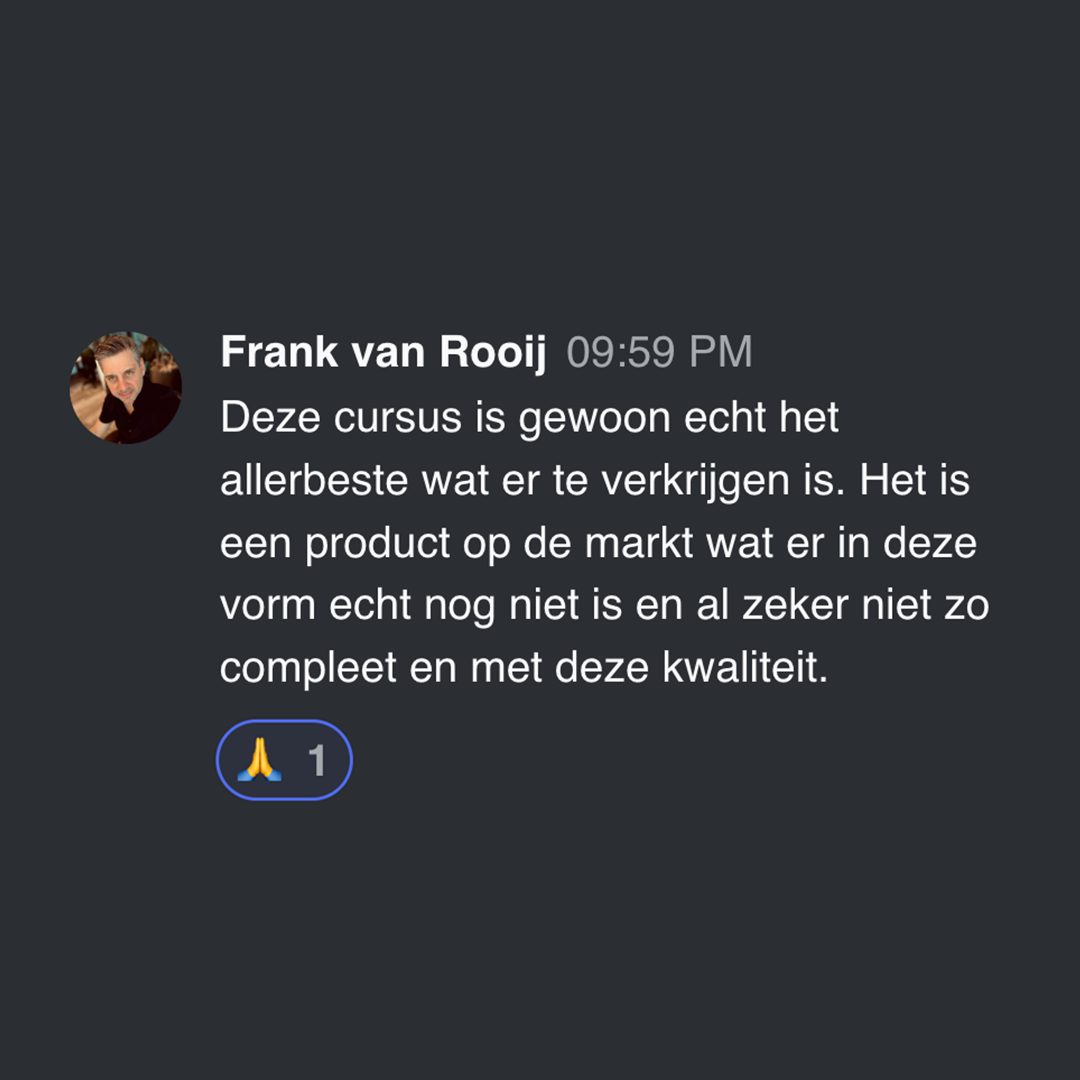Matthijs de Deugd Facebook ad