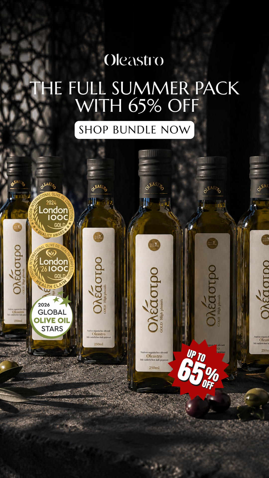 Olive Park Oleastro Facebook ad: The 4-Pack Drops Twice
