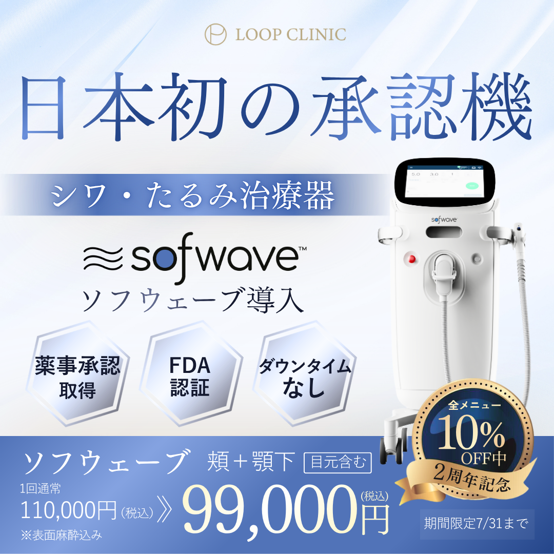 LOOP clinic Facebook ad: 【7月限定】